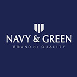 navy green logo printzio