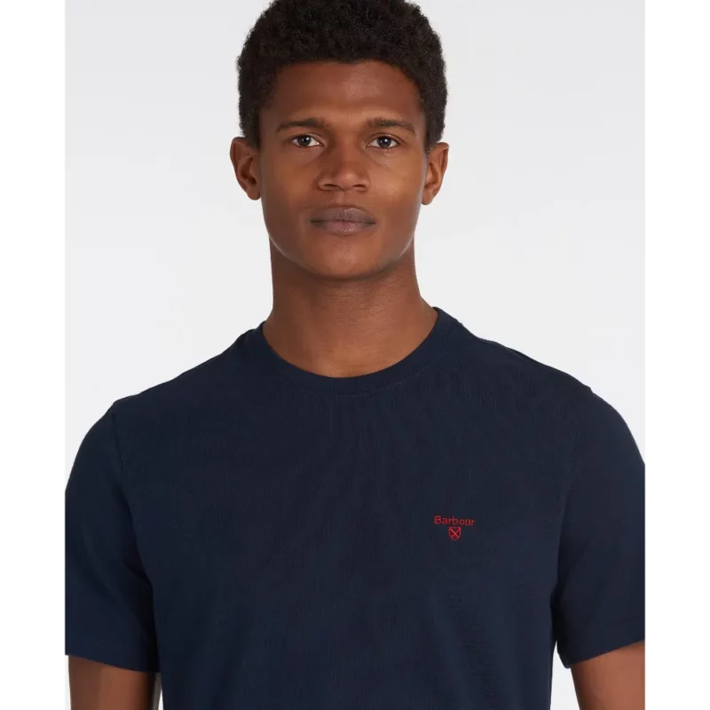 MTS0331NY91 Barbour Sports t shirt navy 2