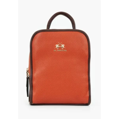 LMZA00716T ginaikeia tsanta platis backpack yadira la martina orange 1