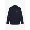 Fred Perry Ανδρικό πουκάμισο σε Oxford ύφασμα M4686 608 Navy 2