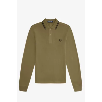 M3636 P96 fred perry andriko polo twin tipped shaded stone 1