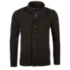 MKN0731GN73 Ανδρικο πουλόβερ με φερμουάρ και κουμπιά black 6