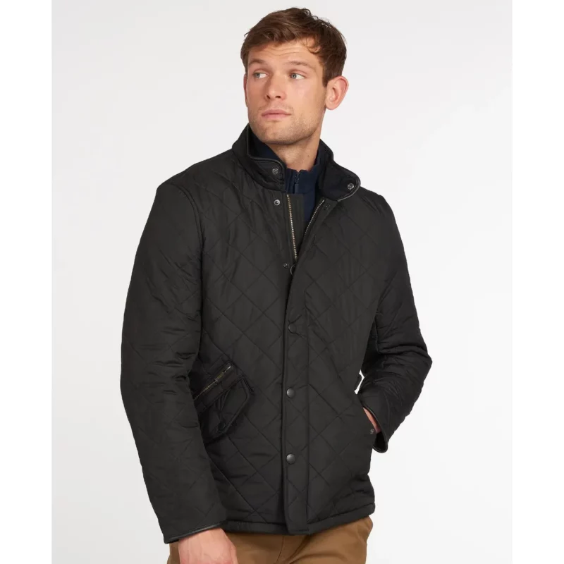 MQU0281BK11 Ανδρικό κομψό και ζεστό jacket Powell Quilt mauro 6
