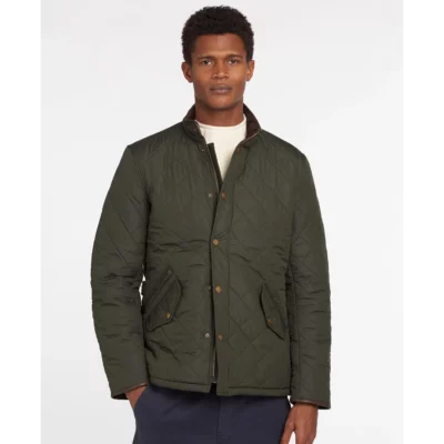 MQU0281GN72 Ανδρικό κομψό και ζεστό jacket Powell Quilt green 8