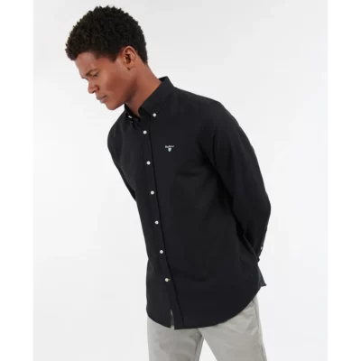 MSH4483BK11 Ανδρικό πουκάμισο Oxford tailored black 5