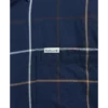 MSH5217NY91 Ανδρικό καρό πουκάμισο σε κανονική γραμμή navy 4