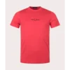 M4580 279 andriko t shirt fred perry me logo washed red 3