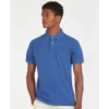 MML1127 BL97 andriko sports washed polo barbour marine blue 5