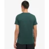 MTS1105 GN89 andriko t shirt barbour forest green 6