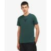 MTS1105 GN89 andriko t shirt barbour forest green 9