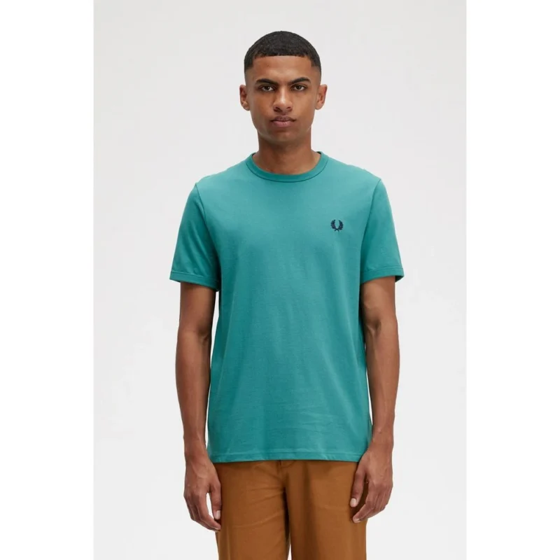 m3519 r35 andriko t shirt km fred perry deep mint 1