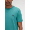 m3519 r35 andriko t shirt km fred perry deep mint 4