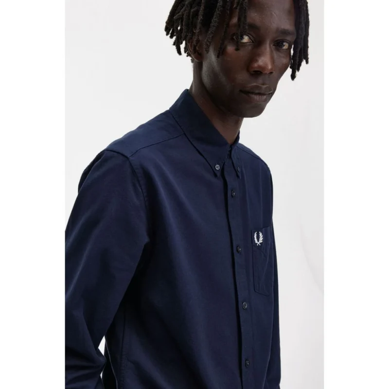 m5516 608 andriko poukamiso fred perry bd navy 6