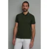 24GE.1114YL BOTTLE GREEN andriko polo navy and green young line contrast 2