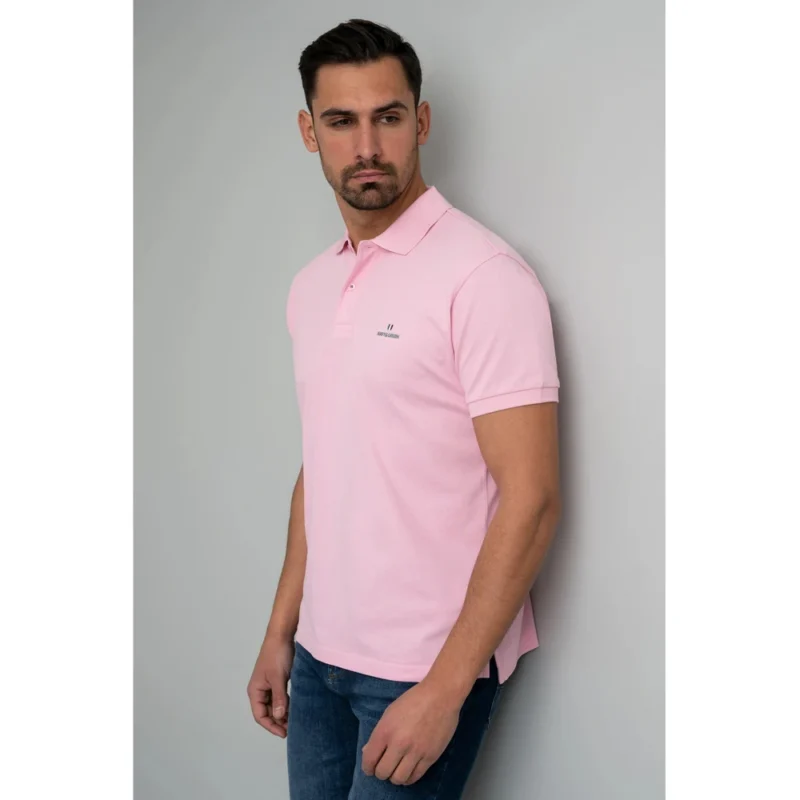 24GE.300.6 ROSE PINK andriko polo navy and green 3