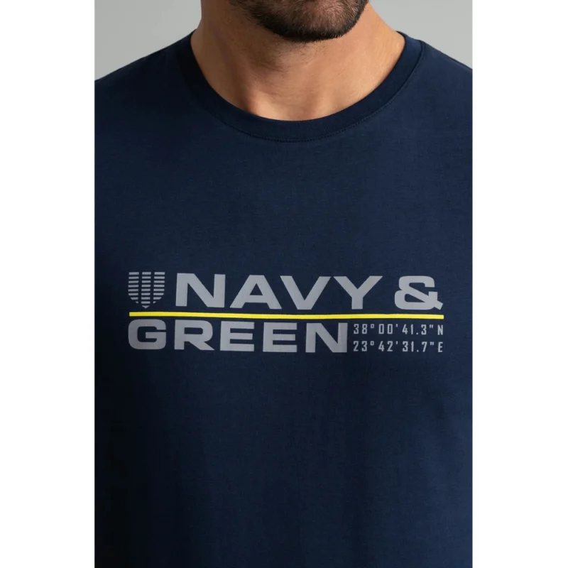 24TU.30911P MD BLUE andriko t shirt laimokopsi navy and green (3)