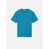 52T00724 1T005381 U060 andriko t shirt logotipo trussardi teal (1)