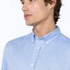 3AAP0571 B166BL ανδρικό πουκάμισο bostonians Μπλε (3)