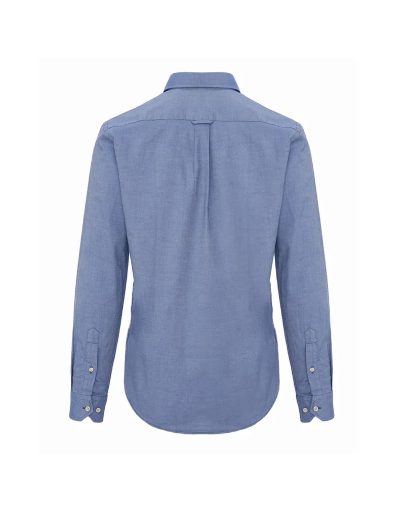 3AAP0571 B178BX ανδρικό πουκάμισο bostonians sax blue (2)