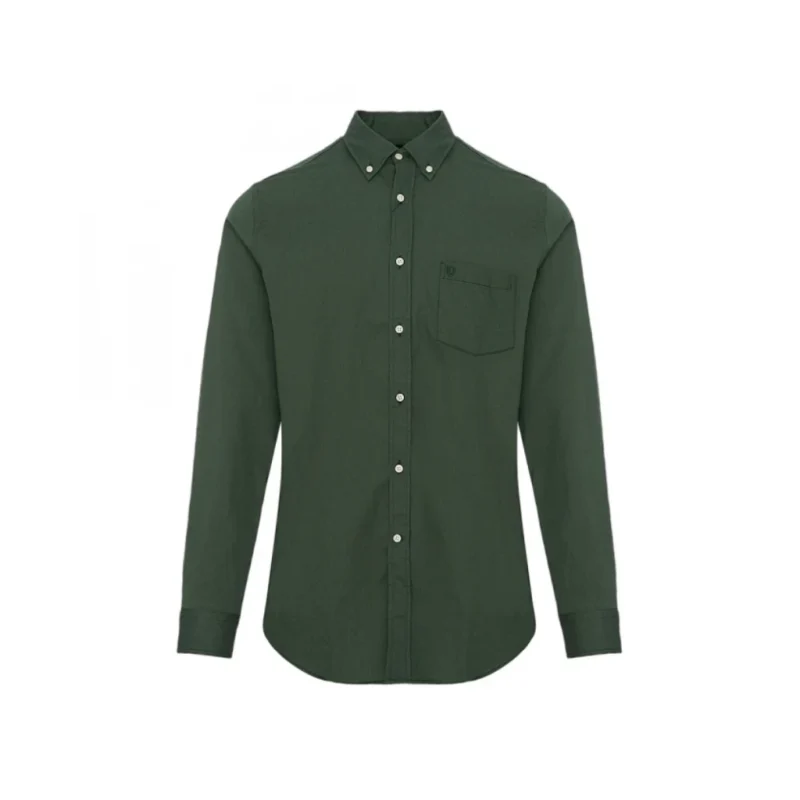3AAP1680 B133DG ανδρικό πουκάμισο bostonians πράσινο (1)