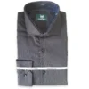 3ANP2107 B031BL ανδρικό πουκάμισο bostonians μαύρο (1)