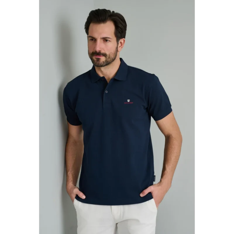 24GE.300.7 MARINE BLUE andriko polo navy and green regular fit monoxromo (4)