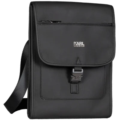 805910 542185 990 ανδρικό τσαντάκι karl lagerfeld τύπου postman bag black (5)