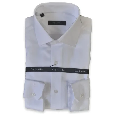 GLDS18401CL 1 ανδρικό πουκάμισο guy laroche λευκό (6)